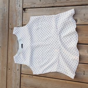 (12P) Talbots Petites Polka Dot Pelpum Business Casual Occasion Urban Design